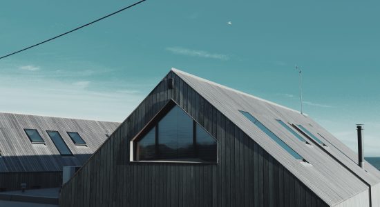 Une mason passive moderne au style industriel