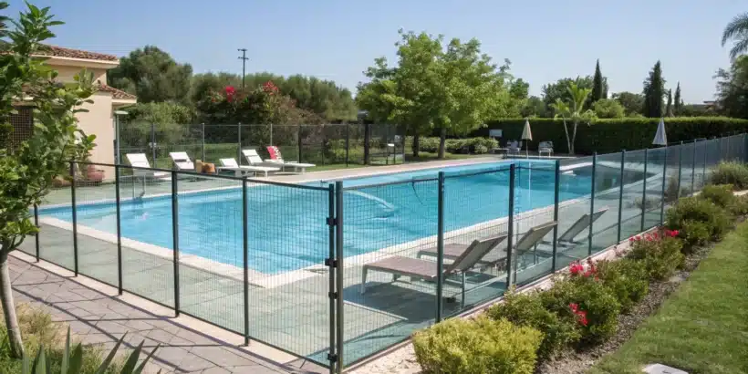 piscine sécurisée